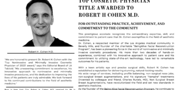 LA TABLOID AWARD DR COHEN MAGAZINE