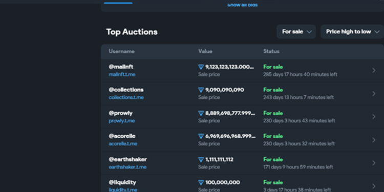Telegram Fragment Platform