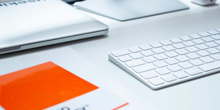 office supplies on a desk