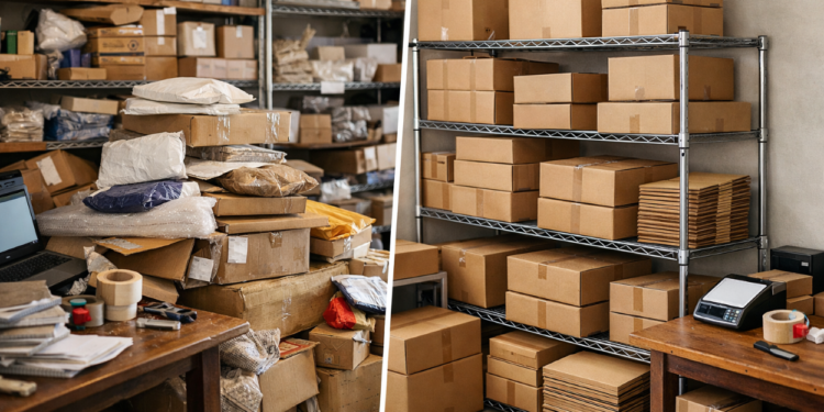 Can Corrugated Cardboard Cut Storage Pressure for Businesses Shipping 100 Orders Monthly?