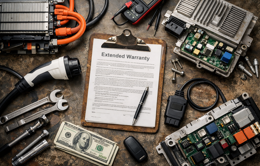 Is the Best Extended Car Warranty Different for EVs with $10,000 Components?