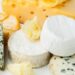 different blocks of cheese